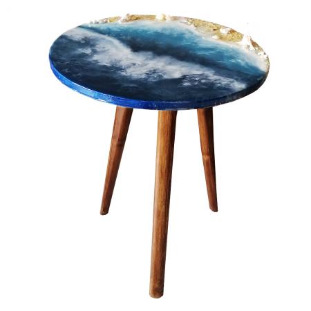 آموزش ساخت میز عسلی رزینی