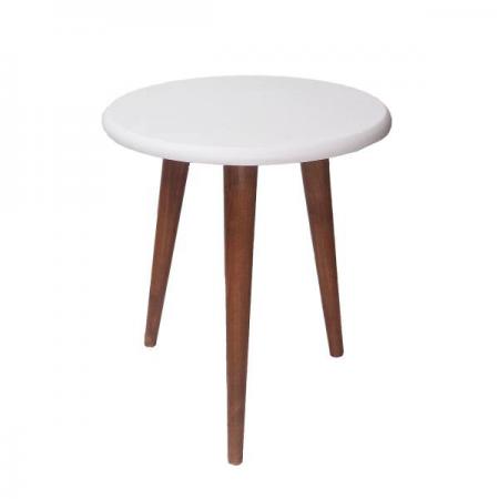 قیمت میز عسلی گرد سفید