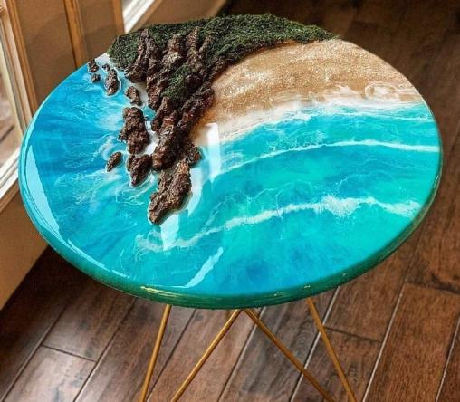 فروش عمده میز عسلی رزینی