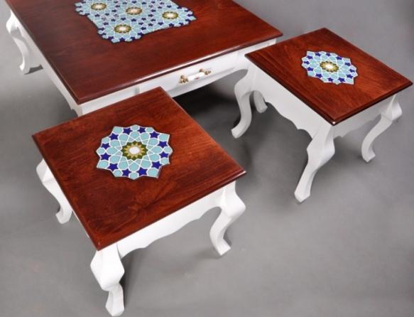 مشخصات میز جلو مبلی چوبی سلطنتی