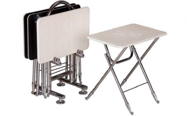 قیمت روز میز عسلی تاشو سفید