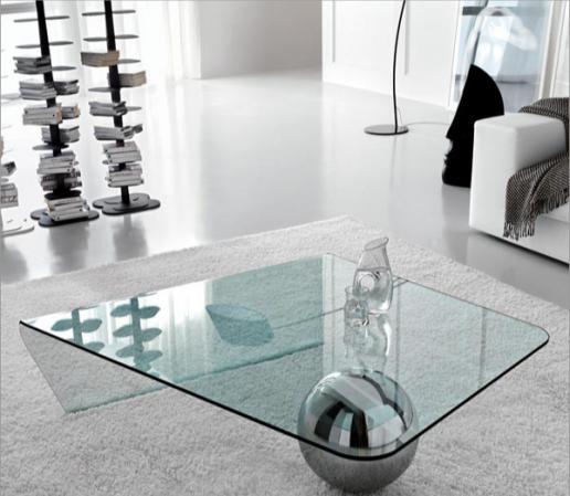 خرید مستقیم میز عسلی تمام شیشه