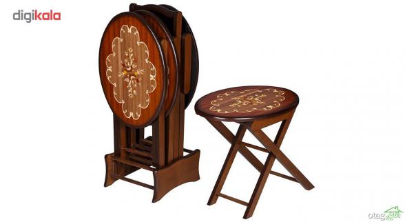 قیمت روز میز عسلی تاشو چوبی