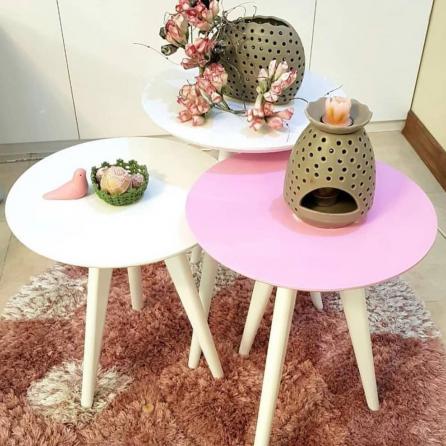 خرید مستقیم میز عسلی فانتزی