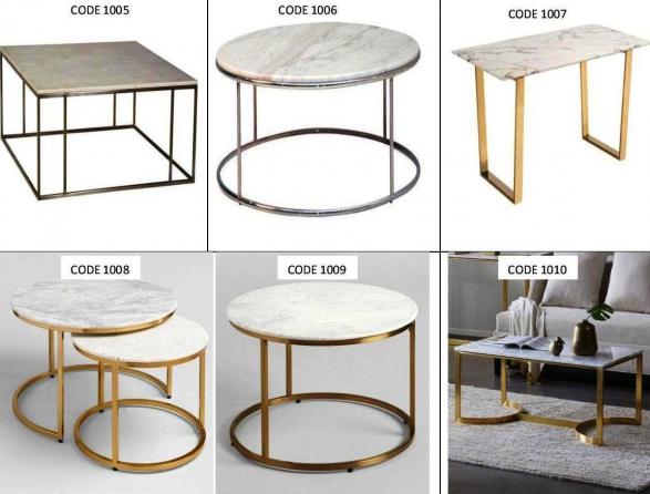 مشخصات میز جلو مبلی لاکچری