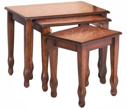 خرید عمده میز عسلی فندقی