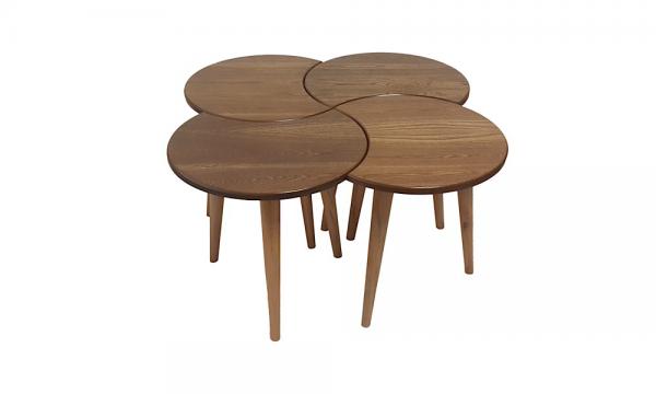 مشخصات میز عسلی پازلی گرد