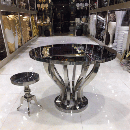 خرید مستقیم میز عسلی استیل