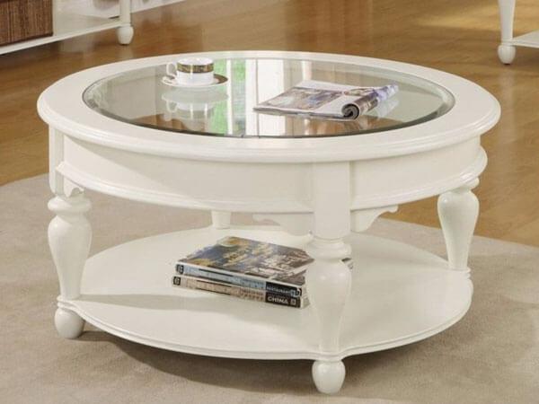 خرید میز جلو مبلی دو طبقه