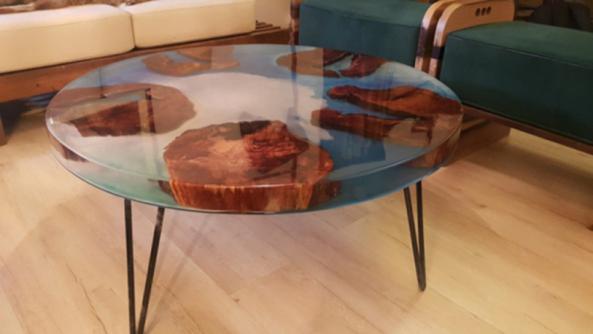 قیمت روز میز جلو مبلی رزین