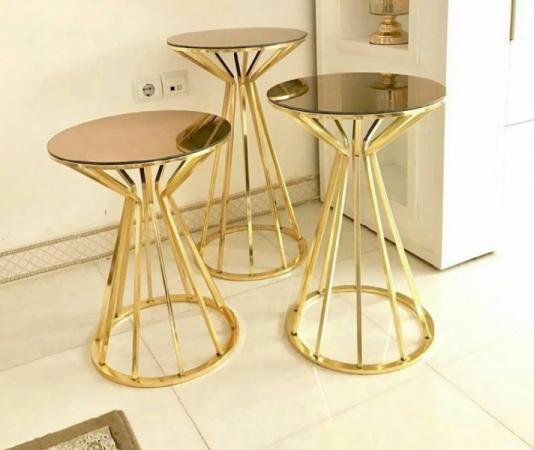 فروشگاه عرضه میز عسلی استیل