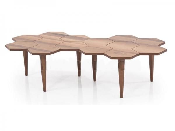 آشنایی با میز عسلی زنبوری